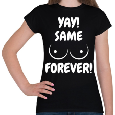 PRINTFASHION Örökké együtt! - Női póló - Fekete női póló