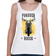 PRINTFASHION Örökké motoros - Női atléta - Fehér