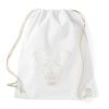 PRINTFASHION Oroszlán - Sportzsák, Tornazsák - Fehér
