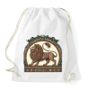 PRINTFASHION Oroszlán - Sportzsák, Tornazsák - Fehér