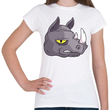 PRINTFASHION Orrszarvú - Női póló - Fehér női póló