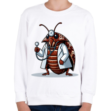 PRINTFASHION Orvos - Gyerek pulóver - Fehér gyerek pulóver, kardigán