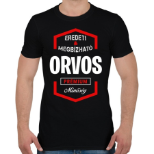 PRINTFASHION Orvos prémium minőség - Férfi póló - Fekete férfi póló