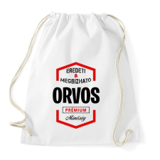 PRINTFASHION Orvos prémium minőség - Sportzsák, Tornazsák - Fehér tornazsák