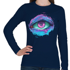 PRINTFASHION Őrző - Női hosszú ujjú póló - Sötétkék női póló