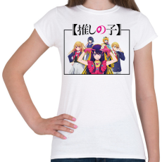 PRINTFASHION Oshio no Ko - Női póló - Fehér