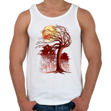 PRINTFASHION Ősök területe - Férfi atléta - Fehér