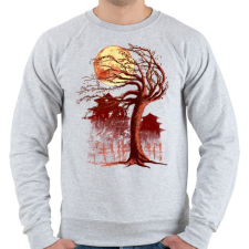 PRINTFASHION Ősök területe - Férfi pulóver - Sport szürke férfi pulóver, kardigán