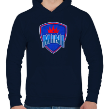 PRINTFASHION Owner of a Mini - Férfi kapucnis pulóver - Sötétkék férfi pulóver, kardigán