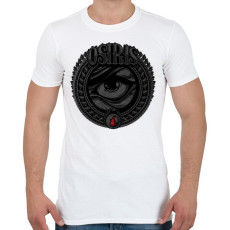 PRINTFASHION Ozirisz - Férfi póló - Fehér