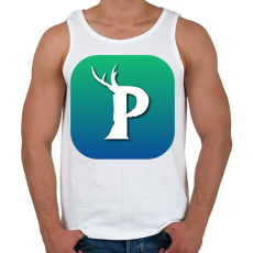 PRINTFASHION P - Palworld - Férfi atléta - Fehér