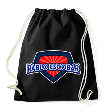 PRINTFASHION PABLO ESCOBAR - Sportzsák, Tornazsák - Fekete tornazsák