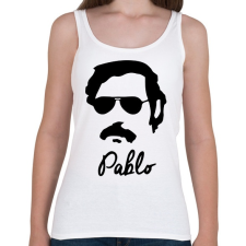 PRINTFASHION Pablo - Női atléta - Fehér női trikó