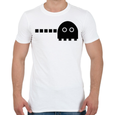 PRINTFASHION Pac-man - páros - Férfi póló - Fehér