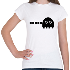 PRINTFASHION Pac-man - páros - Női póló - Fehér női póló