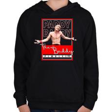 PRINTFASHION PADDY the baddy - Gyerek kapucnis pulóver - Fekete