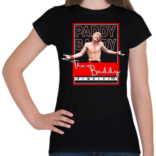 PRINTFASHION PADDY the baddy - Női póló - Fekete női póló