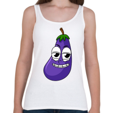 PRINTFASHION Padlizsán  - Női atléta - Fehér