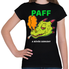 PRINTFASHION PAFF - Női póló - Fekete női póló
