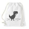 PRINTFASHION page not found dino - Sportzsák, Tornazsák - Fehér