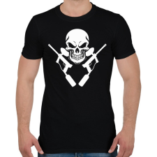 PRINTFASHION PaintBall - Férfi póló - Fekete férfi póló