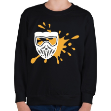 PRINTFASHION Paintball - Gyerek pulóver - Fekete gyerek pulóver, kardigán