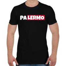 PRINTFASHION PALERMO - Férfi póló - Fekete