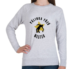 PRINTFASHION pálinka főző mester - Női pulóver - Sport szürke női pulóver, kardigán