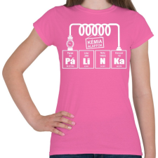 PRINTFASHION Pálinka - Női póló - Rózsaszín női póló