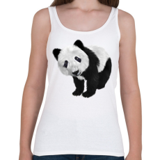 PRINTFASHION Panda - Női atléta - Fehér