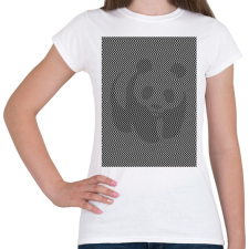 PRINTFASHION Panda - Női póló - Fehér női póló