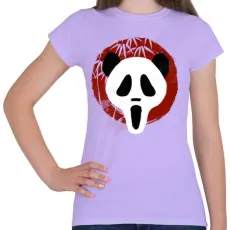 PRINTFASHION Panda Sikoly - Női póló - Viola