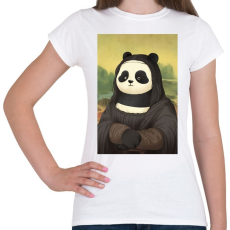 PRINTFASHION PandaLisa - Női póló - Fehér