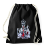 PRINTFASHION pap pentagrammal - Sportzsák, Tornazsák - Fekete