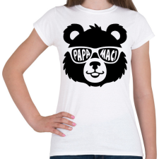 PRINTFASHION papa maci - Női póló - Fehér női póló