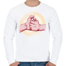 PRINTFASHION Paraszt nintendó - Férfi pulóver - Fehér férfi pulóver, kardigán