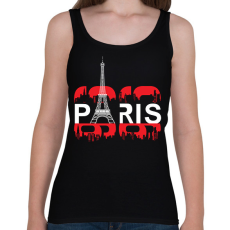 PRINTFASHION párizs - Női atléta - Fekete
