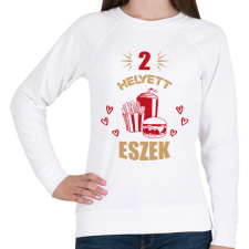 PRINTFASHION Páros terhesség - kismama - Női pulóver - Fehér női pulóver, kardigán