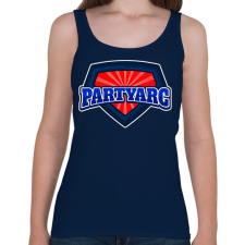 PRINTFASHION PARTYARC - Női atléta - Sötétkék női trikó