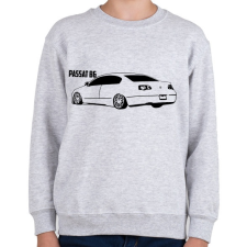 PRINTFASHION Passat b6 - Gyerek pulóver - Sport szürke gyerek pulóver, kardigán