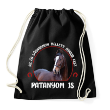 PRINTFASHION Patanyom - Sportzsák, Tornazsák - Fekete tornazsák