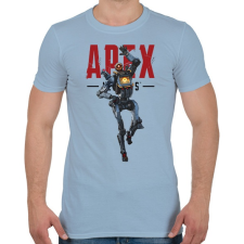 PRINTFASHION Pathfinder Apex legends - Férfi póló - Világoskék férfi póló