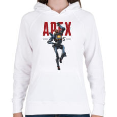 PRINTFASHION Pathfinder Apex legends - Női kapucnis pulóver - Fehér