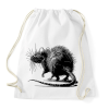 PRINTFASHION Patkány rajz - Sportzsák, Tornazsák - Fehér