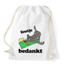 PRINTFASHION Patkány - Sportzsák, Tornazsák - Fehér tornazsák