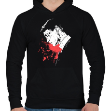 PRINTFASHION Peaky Blinders spoiler - Férfi kapucnis pulóver - Fekete