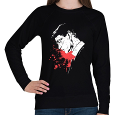 PRINTFASHION Peaky Blinders spoiler - Női pulóver - Fekete