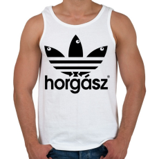 PRINTFASHION Pecás - Férfi atléta - Fehér