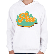 PRINTFASHION Pécs - Gyerek kapucnis pulóver - Fehér gyerek pulóver, kardigán