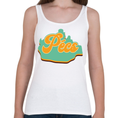 PRINTFASHION Pécs - Női atléta - Fehér